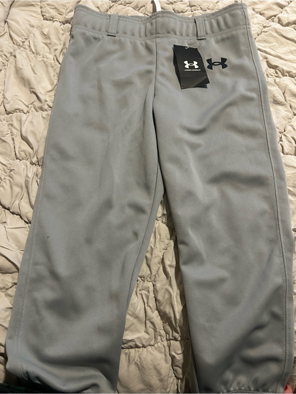 Under Armour Men's Light Gray Performance Joggers